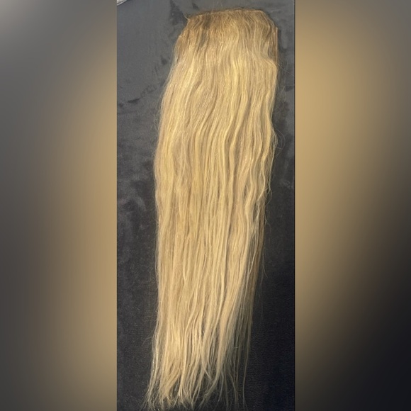 foxy locks hair extensions ponytail Santorini Blonde 26” - Picture 2 of 4